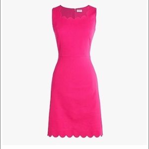 NWT J. Crew factory pink size 0 dress